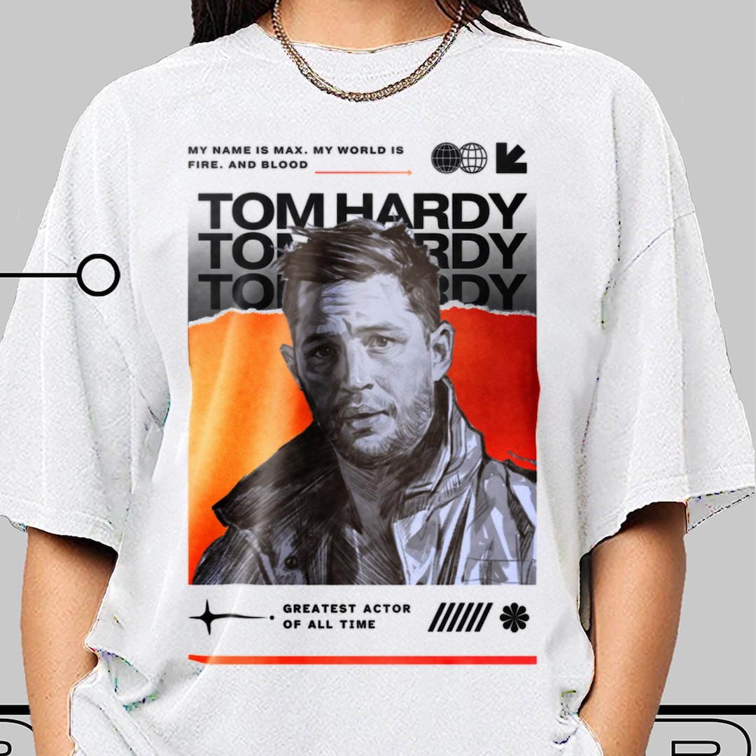 Tom Hardy T-shirt, Vintage Tom Hardy Fan Shirt, Tom Hardy Tee