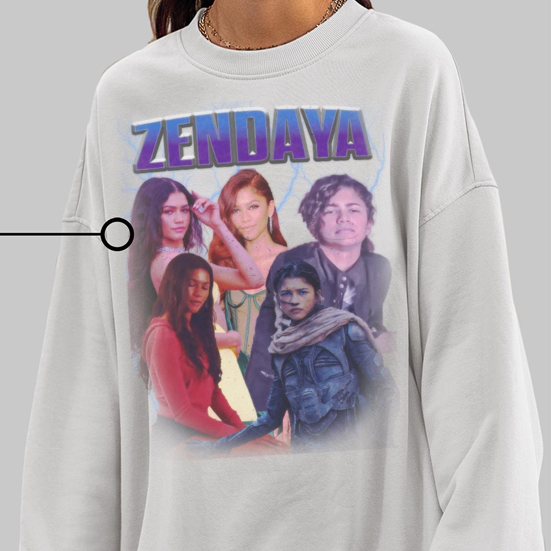 Zendaya Sweatshirt, Vintage Zendaya Fan Sweatshirt, Zendaya Crewneck