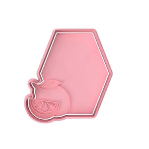 Frame with lemon STL file