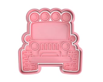 Safari jeep car Travel Cookie Stamp Cutters Cookie Decorating  Tools