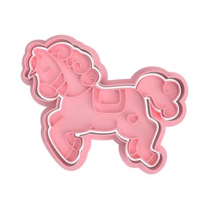 Tagliabiscotti a forma di cavallo