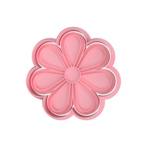 Daisy flowers Cookie Cutters Stamp