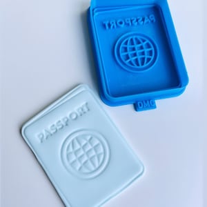 Passport Travel Cookie Stamp Cutters Cake Cupcake Cookie Decorating  Tools