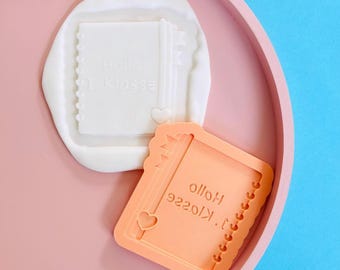 Hallo 1. Klasse Note Cookie debosser Cutters