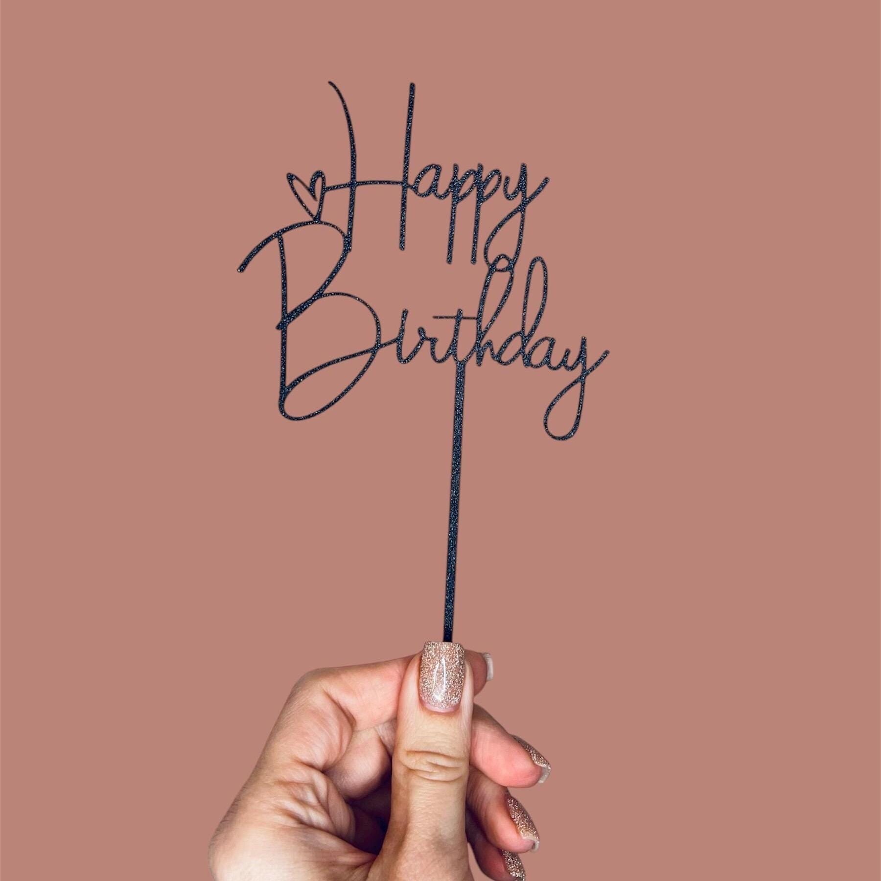 Alles Gute zum Geburtstag Tortenstecker