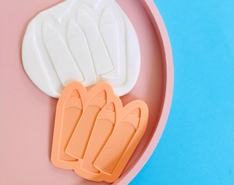 Pencils Cookie debosser Cutters