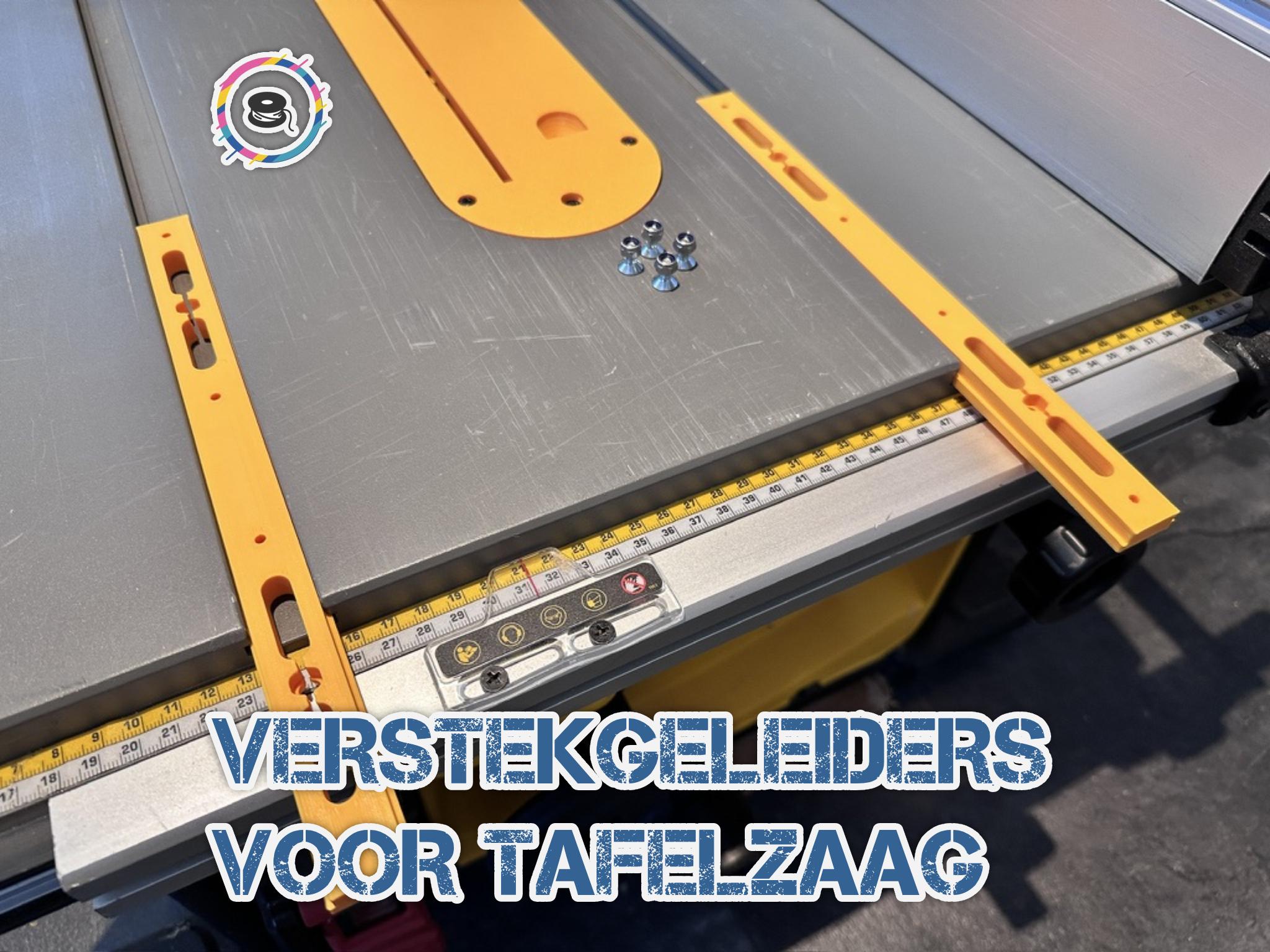3D Printed Miter Guides for Table Saw | T-slot & Straight Version | Perfect for Precise Cutting | Table Saw Accessory