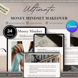 Money Mindset Makeover eBook: Attract Wealth & Abundance (PDF Download