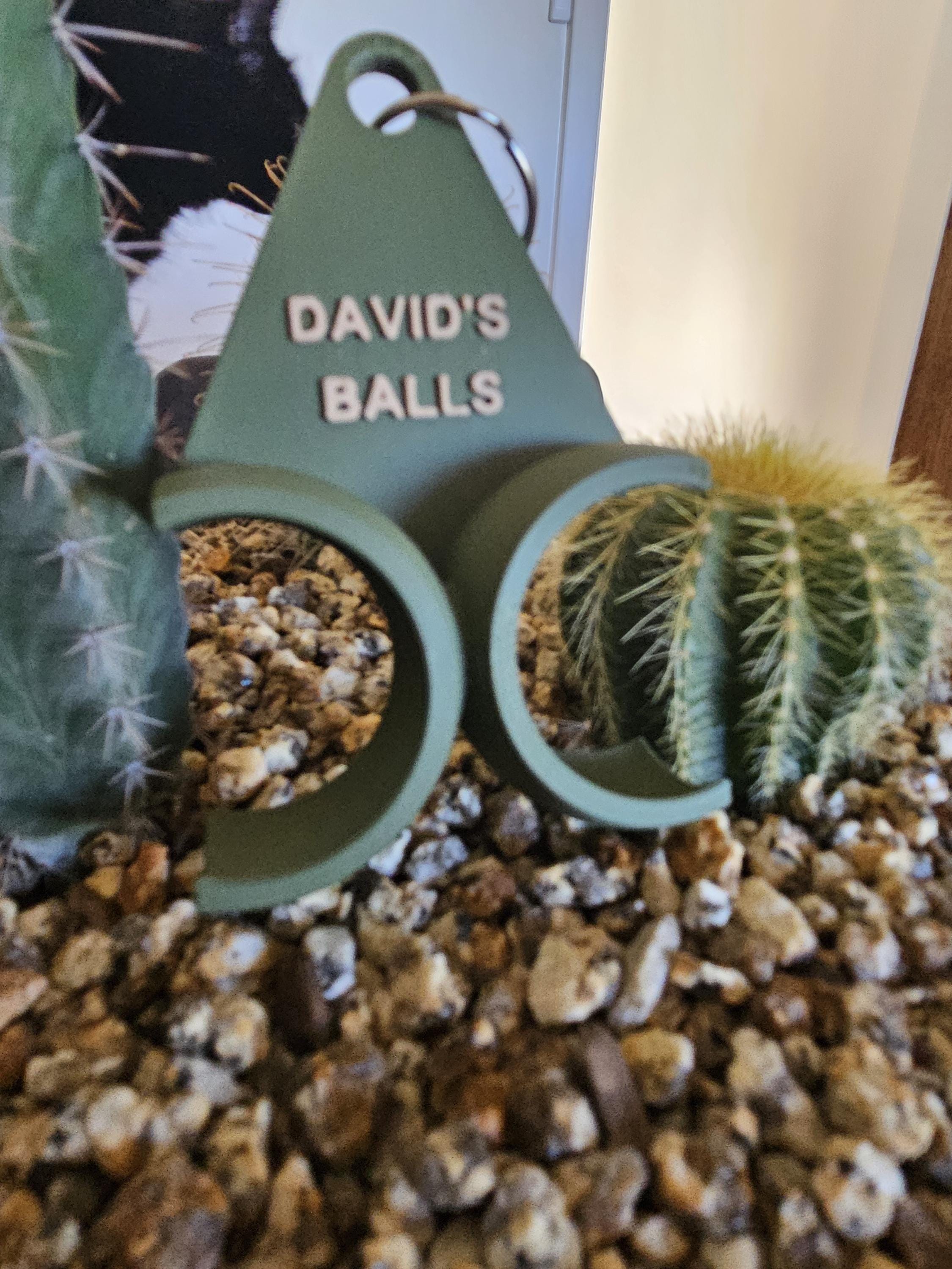 Personalized Name Golf Ball Holder, Outdoor Golf Sports Accessories, Best Gift for Family/Friends/Him Who Love Golf