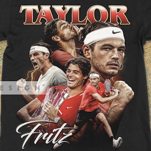 Taylor Fritz shirt American professional tennis retro vintage shirt sweatshirt tennis design bestseller 90s retro vintage