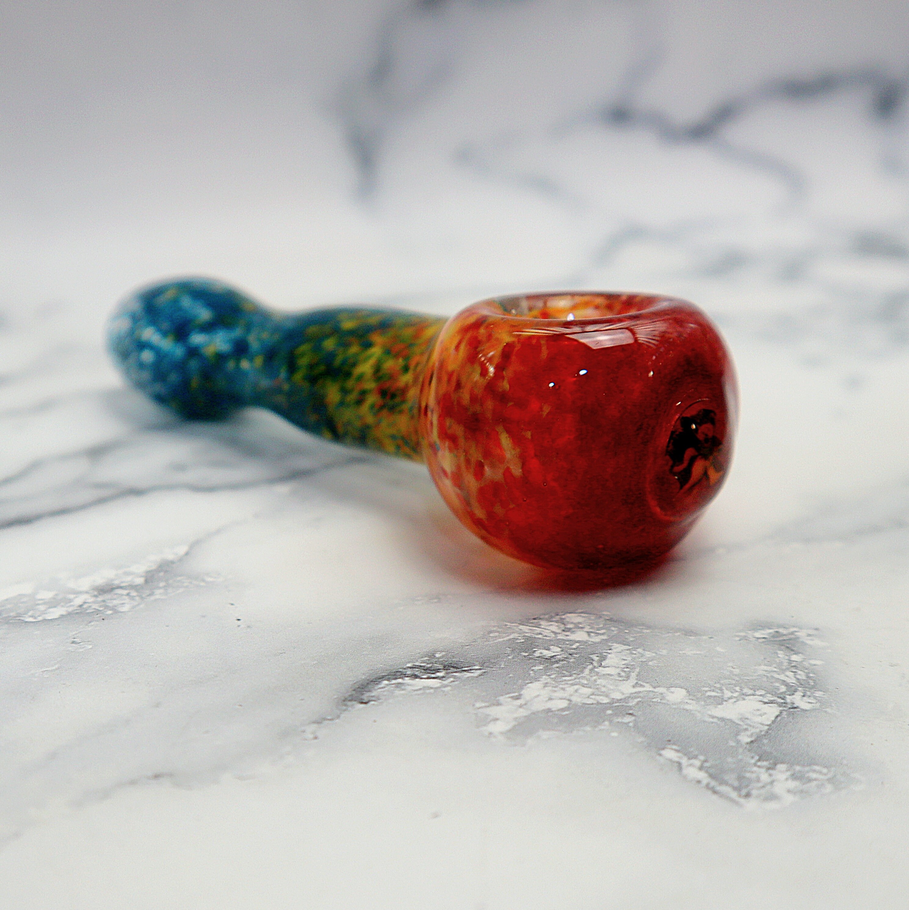 Water and Earth Glass Spoon Pipe - Sunflower Pipes Brooklyn's Best Smoke  Shop