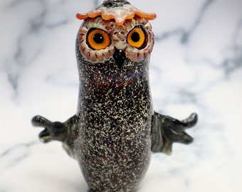 Owl hooter hand pipe