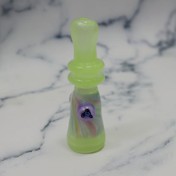 Grateful Dead glass pocket chillum