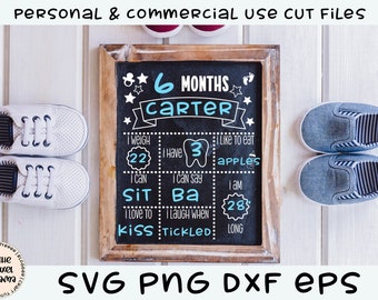 Milestone Board Svg Etsy