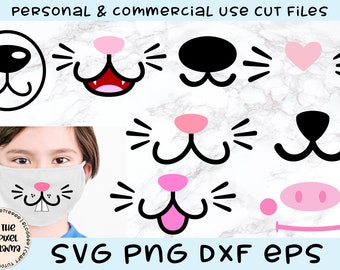 Download Animal Mask Svg Etsy