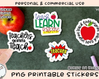 Download Teacher Stickers Svg Etsy