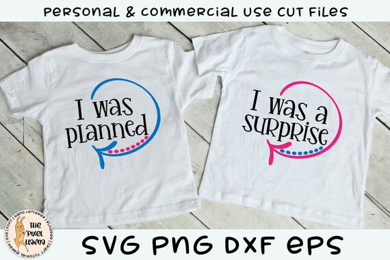 i was planned i was a surprise twin shirts