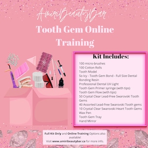 Tooth Gem Tech Business Starter Kit + Online Course + Certification