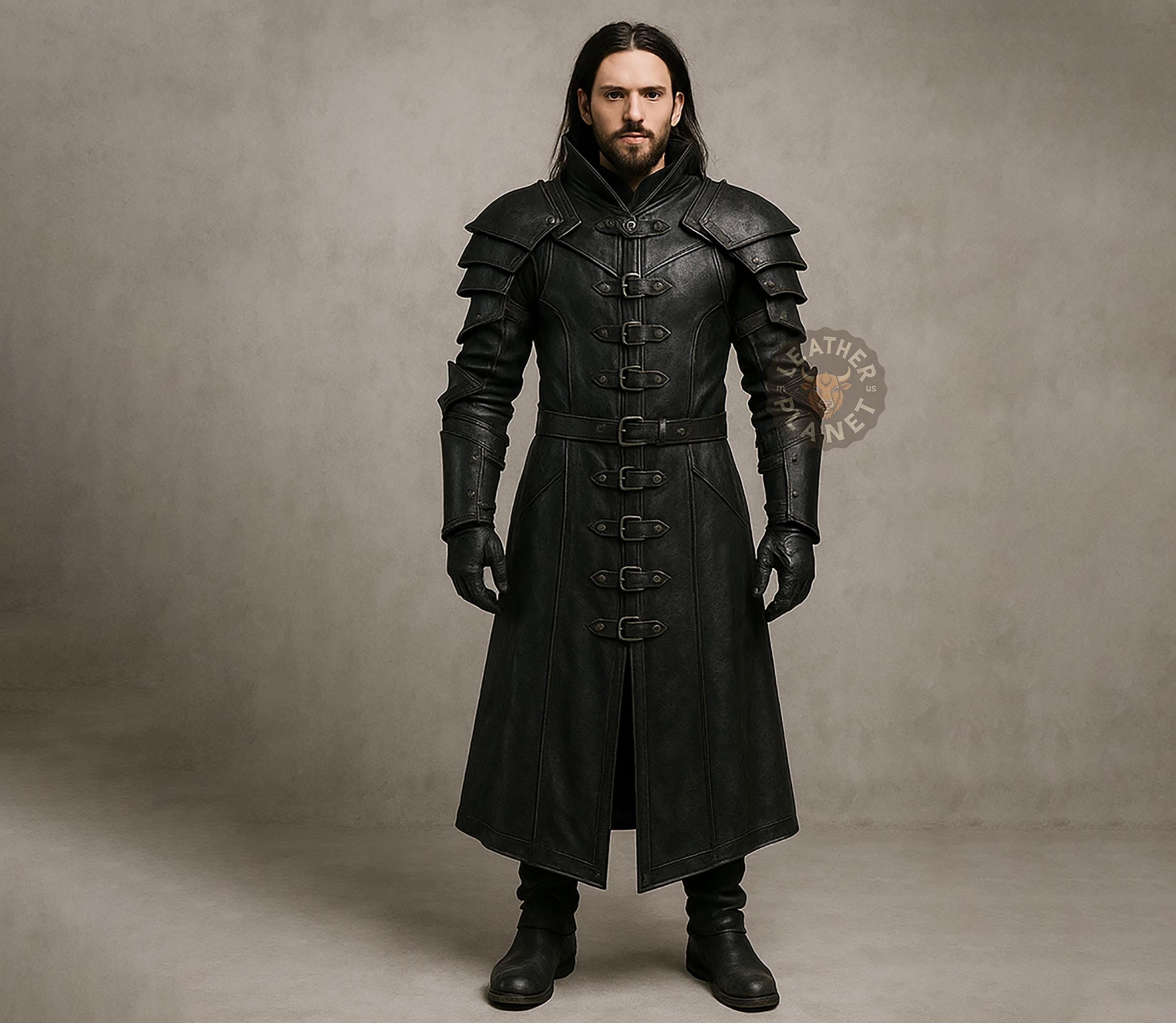 Fantasy Fancy Duster Coat Alternative Trench Coat