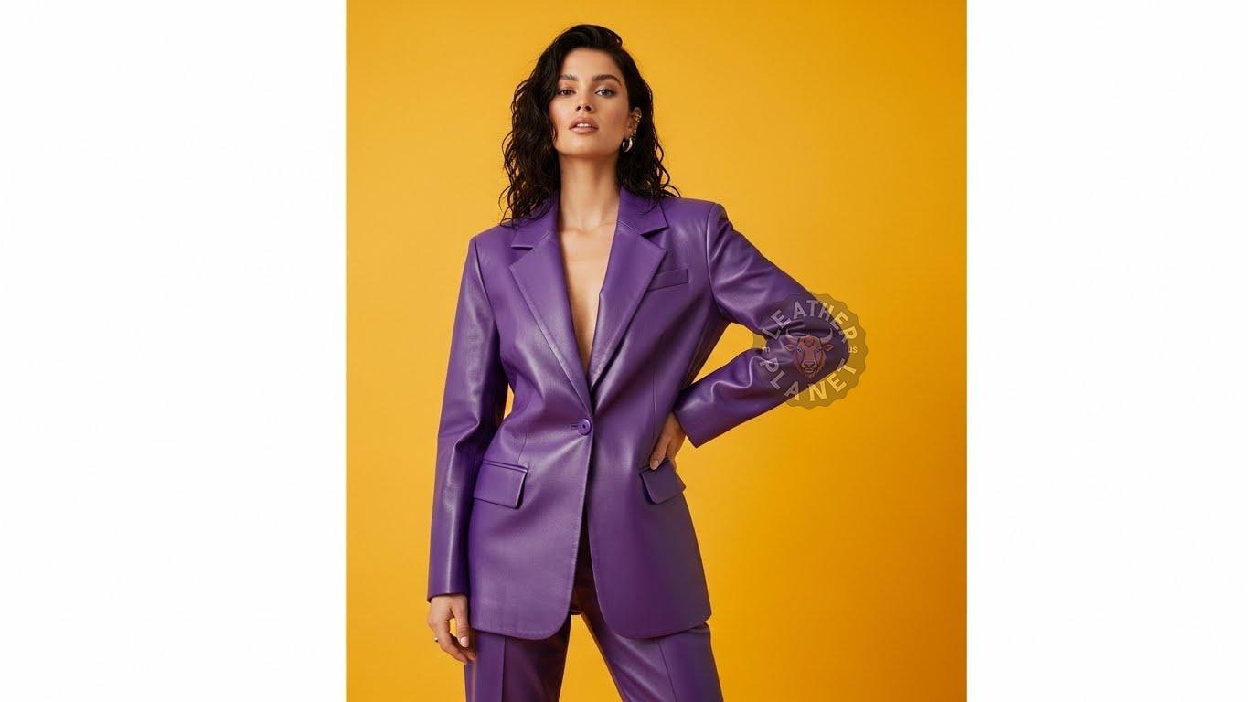 Leather Suits for Ladies - Etsy