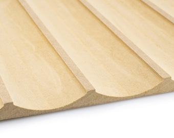 Fluted MDF Wall Panel | DIY Decorative Wall Panels