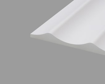 Large Fluted MDF Wall Panels | Decorative MDF Wall Panels | DIY Wall Panel Kit |