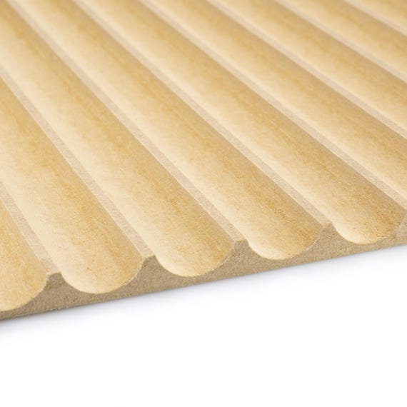 Fluted MDF Wall Panels | Decorative MDF Wall Panels | DIY Wall Panel Kit |
