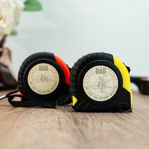 Fathers Day Gifts, Personalized Tape Measure No One Measures Up, Dad Gifts From Daughter, Personalized Gifts For Dad, Husband, Grandpa Gift
