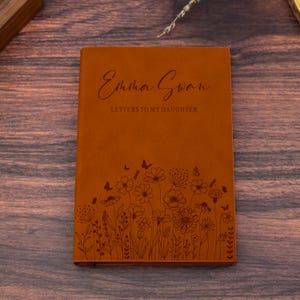 Diario grabado personalizado para hija, carta para mi hija, regalos para hijas, regalos de cumpleaños, regalos de Navidad para hijas de mamá.
