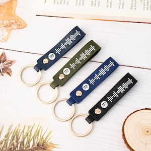 Scannable Music Code Keyring/Personalized Spotify Code Keychain/Spotify Keyring/Music Keyring/Birthday Gift for Him or Her/Anniversary Gift