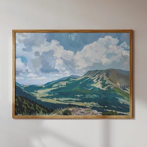 CALIFORNIA HIKE | California Art, California Art Print, Landscape Poster, California Art, California Decor, California Artwork