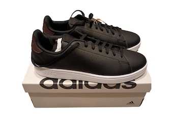 Adidas Advantage Black/Brown/White ID9630 Men's 10.5