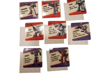 Transformers 1985 Stickers