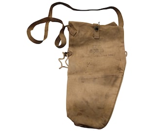 Vintage US Army M1A1 Gas Mask Carrying Bag