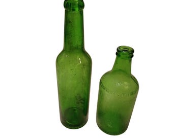 Duraglas Green Bottles