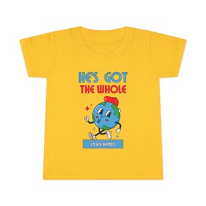 Hes Got The Whole World In His Hands Toddler Tee