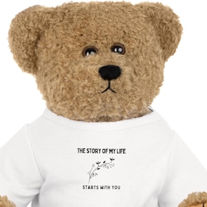 The Story of My Life Starts With You One direction Squeeze Toy Perfect for Cozy Nights and  Inspired Fun Gift for Friends and Collector Bear