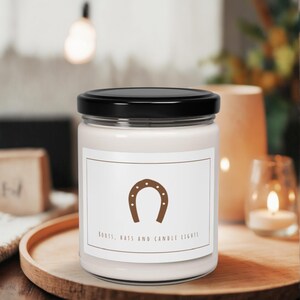 Lucky Horse Boots Hats and Candle Lights Cowboy Night Candles Western Gift Party Favor Country Decor Cowgirl Style Candles Perfect for Ranch