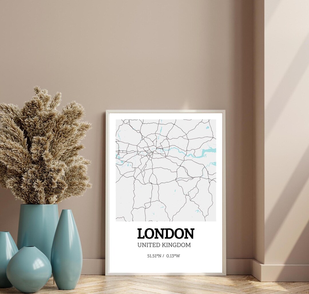 Custom Map Printing, Custom City Map, Any Town, Any City You Want ...
