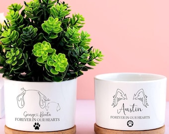 Pet Memorial Planter, Dog Memorial, Loss of Pet Gift, Personalized Gift Flower Pot, Pet Memorial Gift, Pet Remembrance Gift, Dog Sympathy