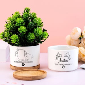 Pet Memorial Planter, Dog Memorial, Loss of Pet Gift, Personalized Gift Flower Pot, Pet Memorial Gift, Pet Remembrance Gift, Dog Sympathy