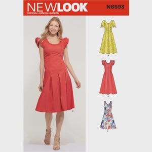 New Look Sewing Pattern 6593 – Misses’ Dress