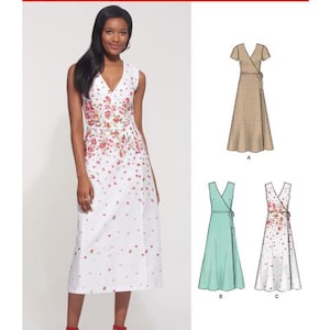 New Look Sewing Pattern 6600 – Misses’ Wrap Dress