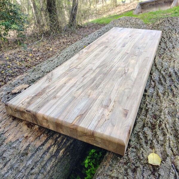 Ambrosia Maple Butcher Block – Thick Solid Wood Kitchen Island Top, Cutting Board