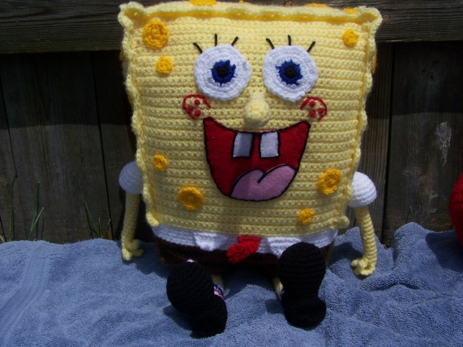 Spongebob Ami Pattern with free Plankton pattern included.