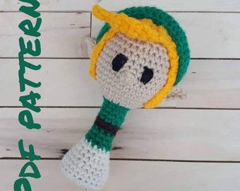 Link Baby Rattle PDF Pattern