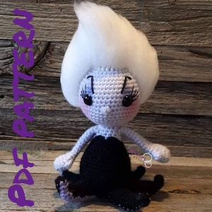 The Sea Witch Amigurumi PDF Pattern