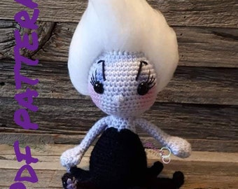 The Sea Witch Amigurumi PDF Pattern