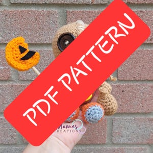 Tiny Slasher Sam PDF-haakpatroon Amigurumipop Horror MamasCreationsHaaktruc-traktatie