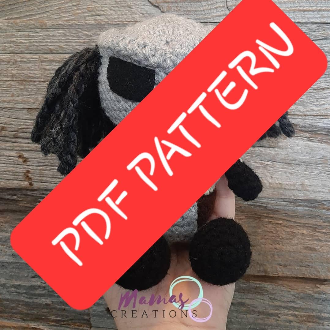 30 Tiny Amigurumi Patterns to Crochet, From Cats and Frogs to Mini Bundles 23 Tiny Slasher Predator Crochet Pattern